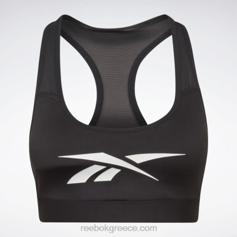 γυναίκες μαύρος αθλητικό σουτιέν δρομέα lux Reebok ND8H394