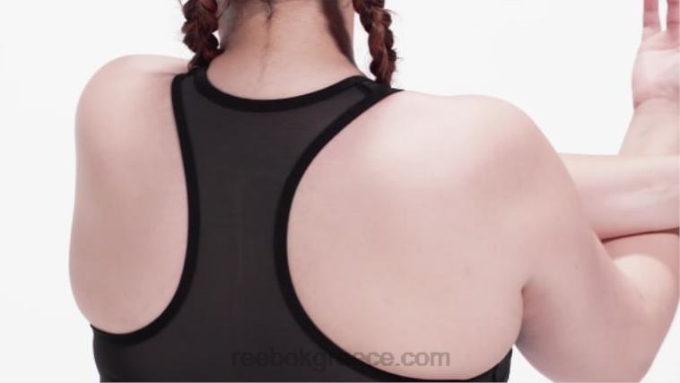 γυναίκες μαύρος αθλητικό σουτιέν racer lux vector (συν μέγεθος) Reebok ND8H840