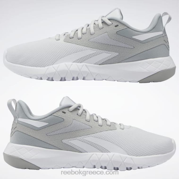 γυναίκες καθαρό γκρι 3/κρύο γκρι/λευκό ftwr flexagon force 4 γυναικεία παπούτσια προπόνησης Reebok ND8H287