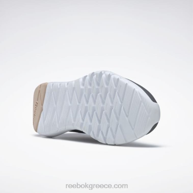 γυναίκες πυρήνα μαύρο/καθαρό γκρι 7/sleek met flexagon force 4 γυναικεία παπούτσια προπόνησης Reebok ND8H221