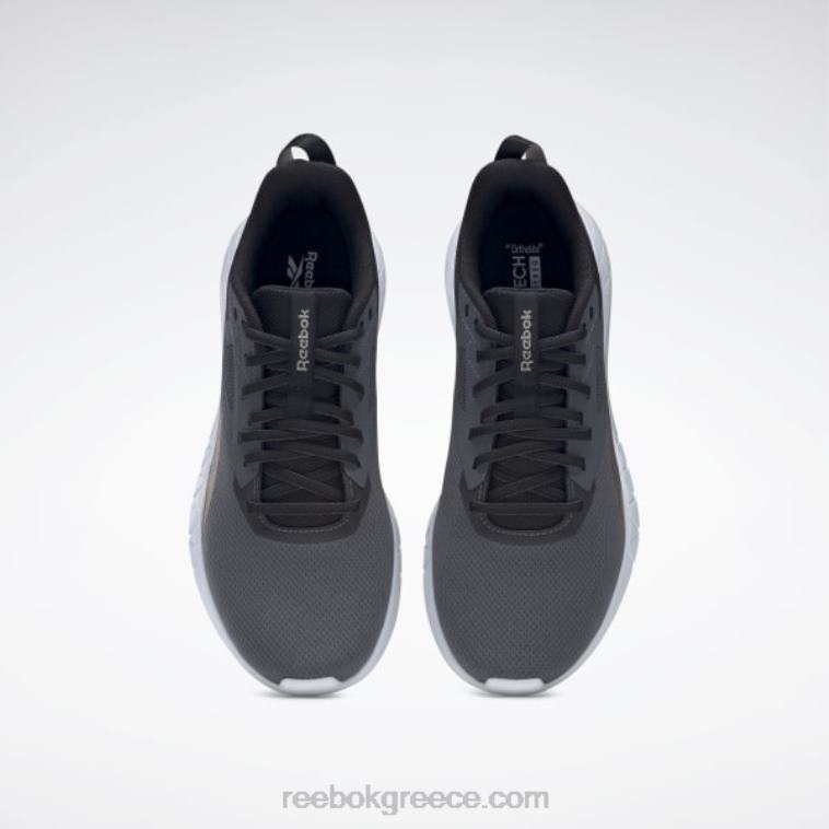 γυναίκες πυρήνα μαύρο/καθαρό γκρι 7/sleek met flexagon force 4 γυναικεία παπούτσια προπόνησης Reebok ND8H221