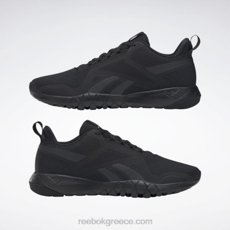γυναίκες πυρήνας μαύρος/καθαρό γκρι 8 flexagon force 3 φαρδιά d γυναικεία παπούτσια προπόνησης Reebok ND8H144