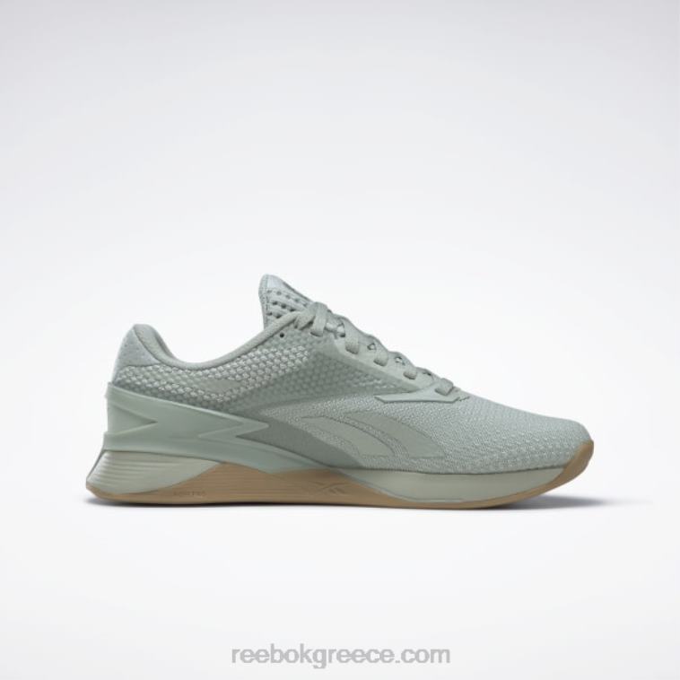 γυναίκες sea ​​spray/harmony green/reebok rubber gum-01 γυναικεία παπούτσια nano x3 Reebok ND8H14