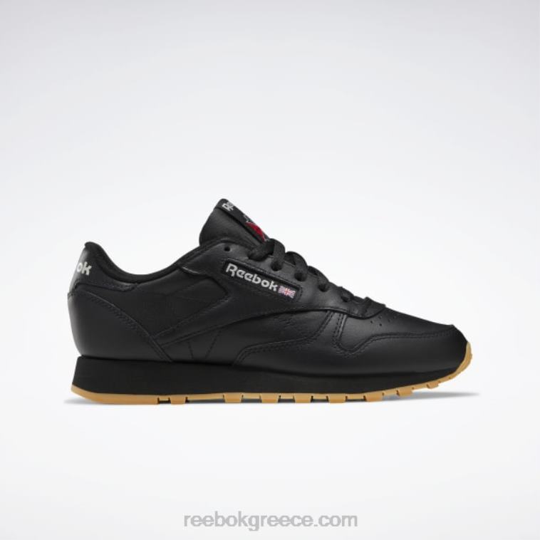 γυναίκες πυρήνα μαύρο/καθαρό γκρι 5/reebok rubber gum-03 κλασικά δερμάτινα παπούτσια Reebok ND8H193