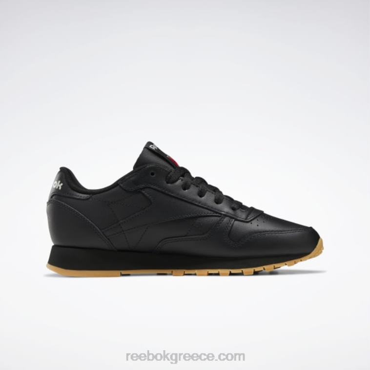 γυναίκες πυρήνα μαύρο/καθαρό γκρι 5/reebok rubber gum-03 κλασικά δερμάτινα παπούτσια Reebok ND8H193