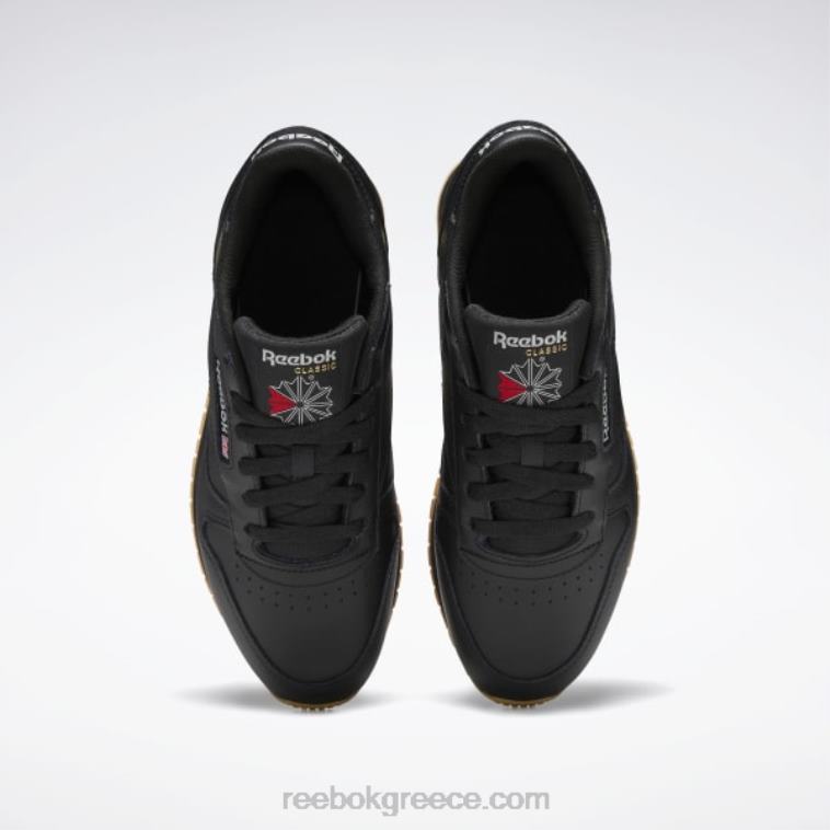 γυναίκες πυρήνα μαύρο/καθαρό γκρι 5/reebok rubber gum-03 κλασικά δερμάτινα παπούτσια Reebok ND8H193