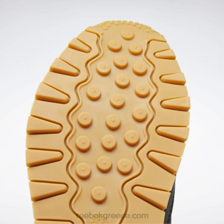 γυναίκες πυρήνα μαύρο/καθαρό γκρι 5/reebok rubber gum-03 κλασικά δερμάτινα παπούτσια Reebok ND8H193