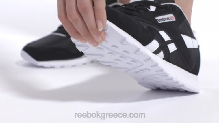 γυναίκες μαύρο άσπρο κλασικά νάιλον γυναικεία παπούτσια Reebok ND8H155