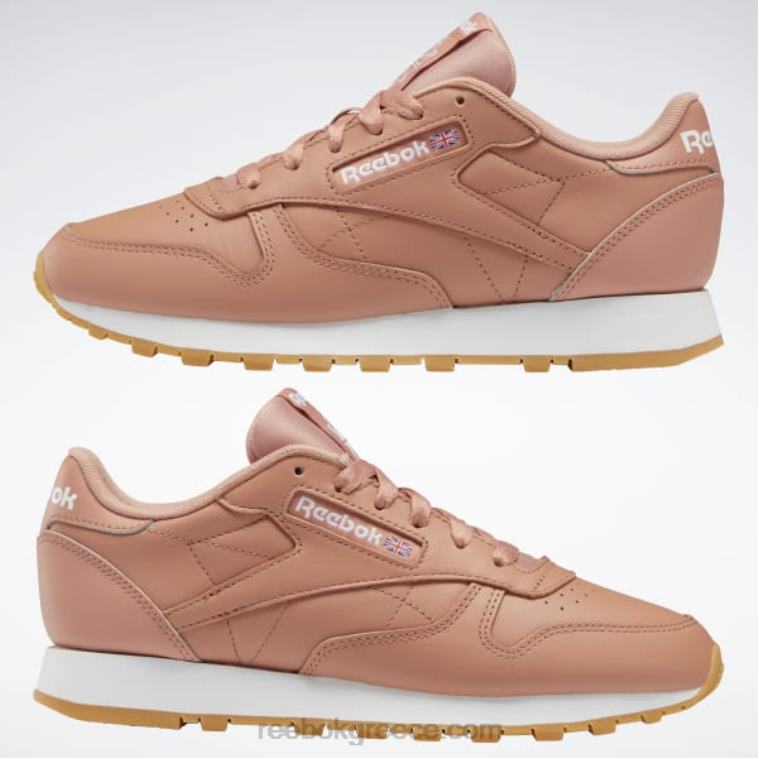 γυναίκες canyon coral mel/ftwr white κλασικά δερμάτινα παπούτσια Reebok ND8H420