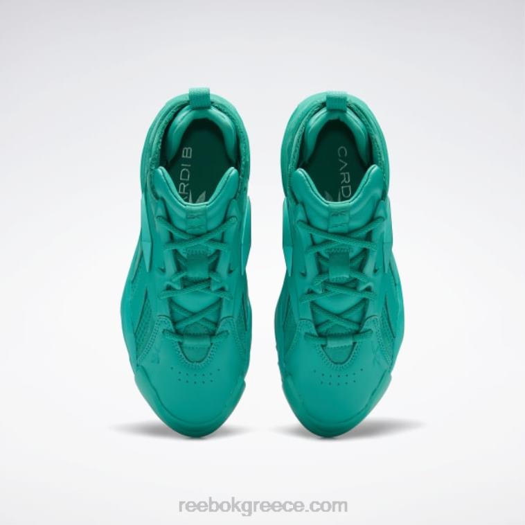 γυναίκες σμαράγδι cardi b club c v2 γυναικεία παπούτσια Reebok ND8H187