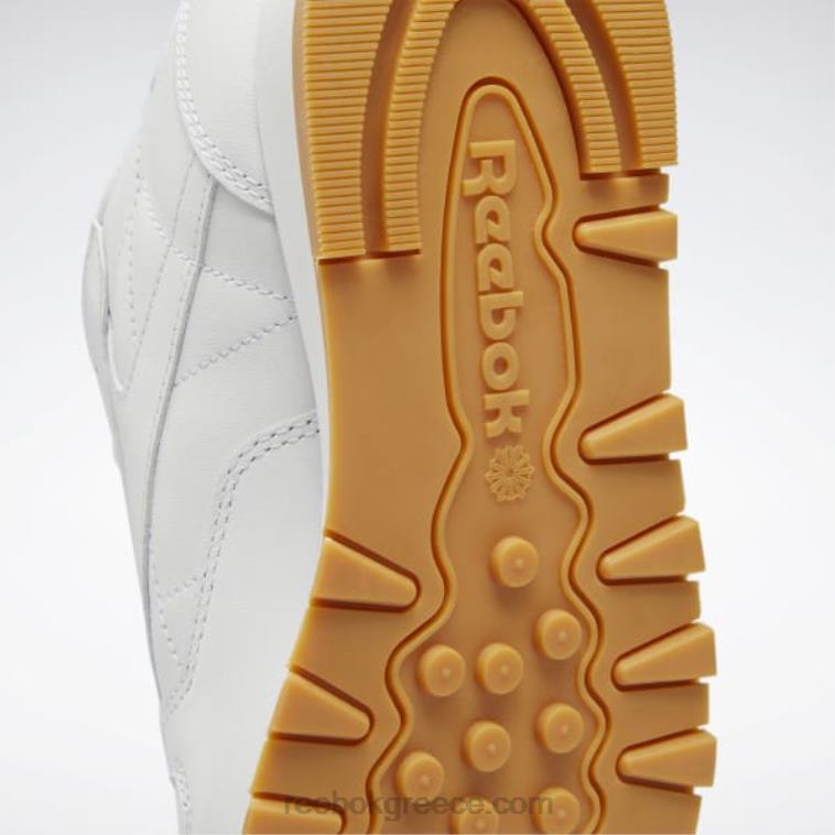 γυναίκες ftwr λευκό/καθαρό γκρι 3/reebok rubber gum-03 κλασικά δερμάτινα παπούτσια Reebok ND8H55
