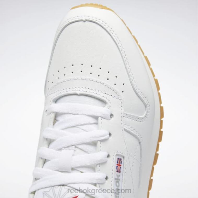 γυναίκες ftwr λευκό/καθαρό γκρι 3/reebok rubber gum-03 κλασικά δερμάτινα παπούτσια Reebok ND8H55