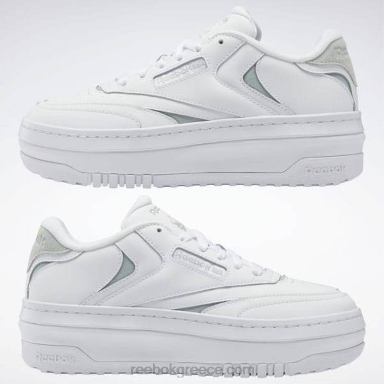 γυναίκες ftwr white/sea spray κλαμπ γ έξτρα γυναικεία παπούτσια Reebok ND8H17