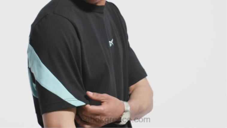 μαύρος κλασική μπλούζα περήφανη Reebok ND8H355