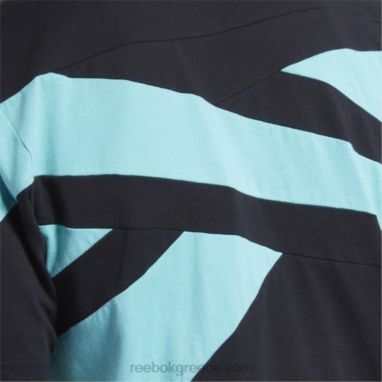 μαύρος κλασική μπλούζα περήφανη Reebok ND8H355