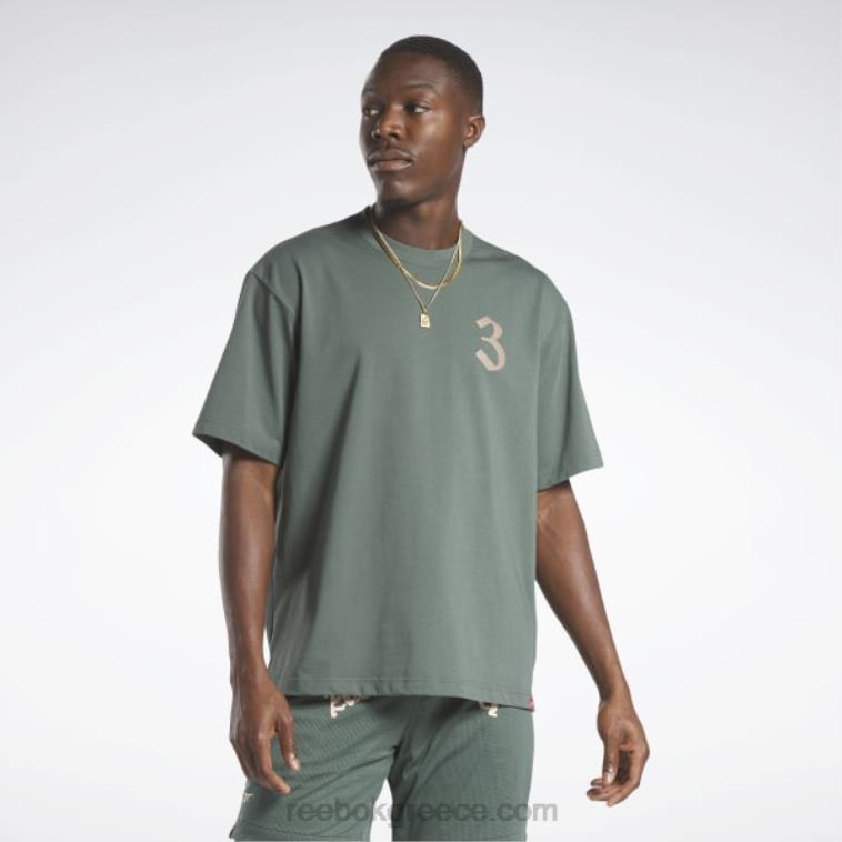 πράσινο κιμωλία T-shirt Reebok ND8H294