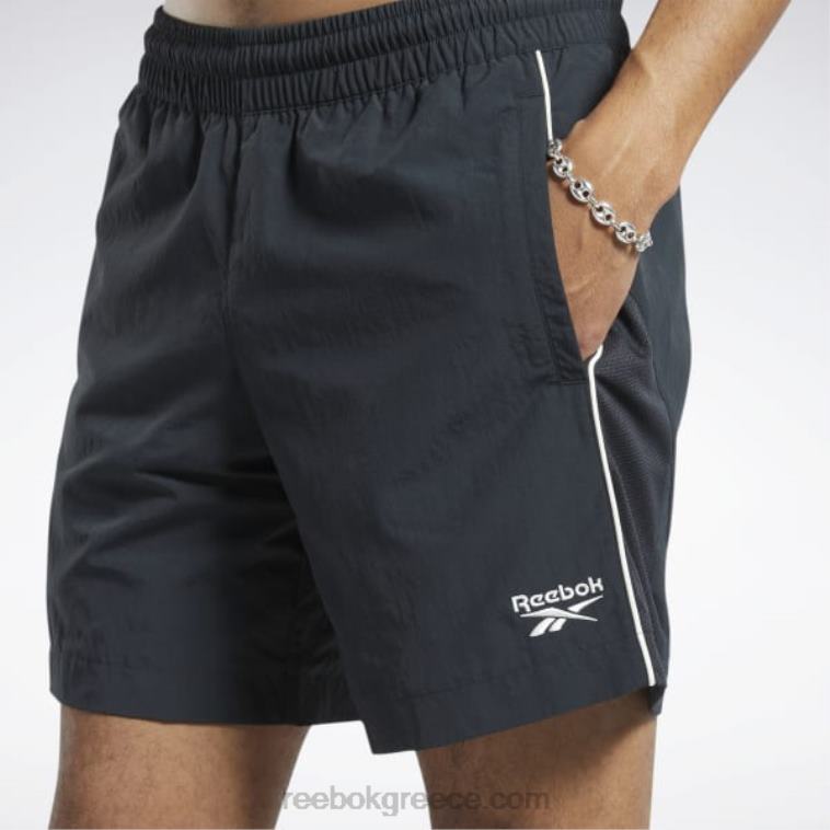 νύχτα μαύρη κλασικά διανυσματικά σορτς Reebok ND8H521