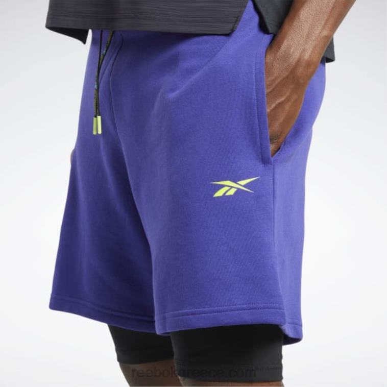 τολμηρό μωβ Σορτς les mills 2 σε 1 Reebok ND8H678