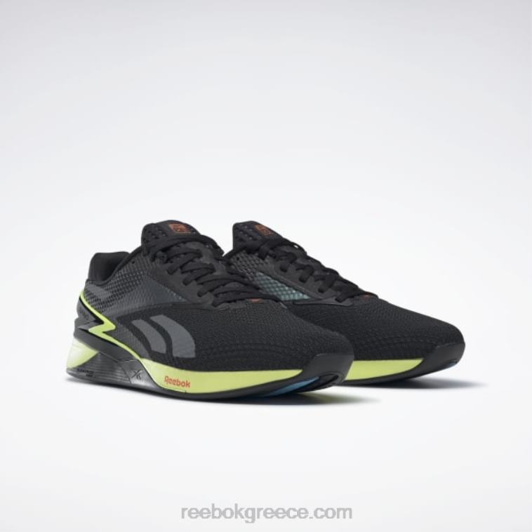 core black/ενεργειακή λάμψη/smash orange s23-r παπούτσια nano x3 Reebok ND8H35