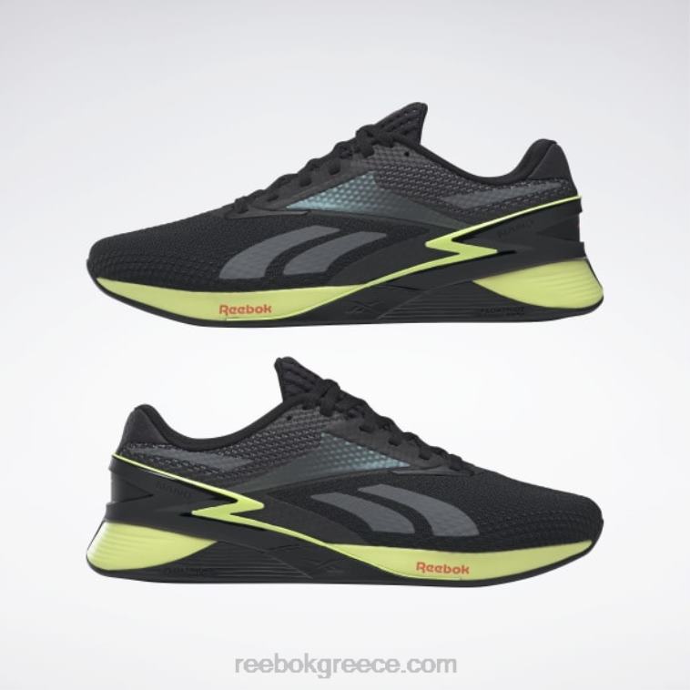 core black/ενεργειακή λάμψη/smash orange s23-r παπούτσια nano x3 Reebok ND8H35