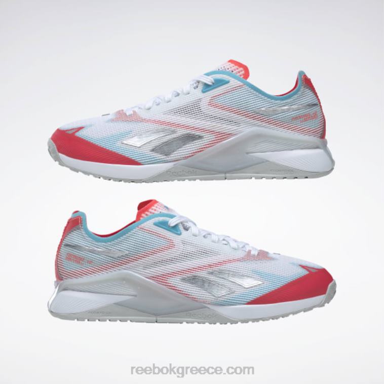 ftwr λευκό/neon blue/neon cherry παπούτσια προπόνησης nano x2 froning Reebok ND8H207