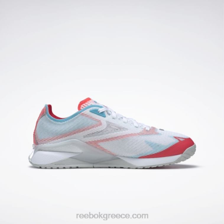 ftwr λευκό/neon blue/neon cherry παπούτσια προπόνησης nano x2 froning Reebok ND8H207