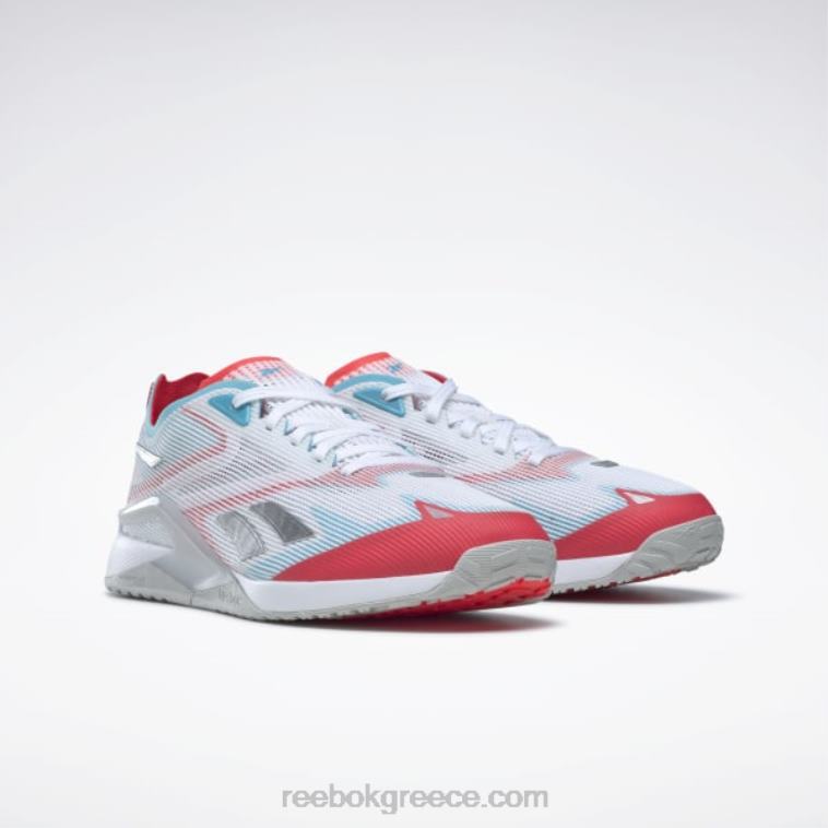 ftwr λευκό/neon blue/neon cherry παπούτσια προπόνησης nano x2 froning Reebok ND8H207