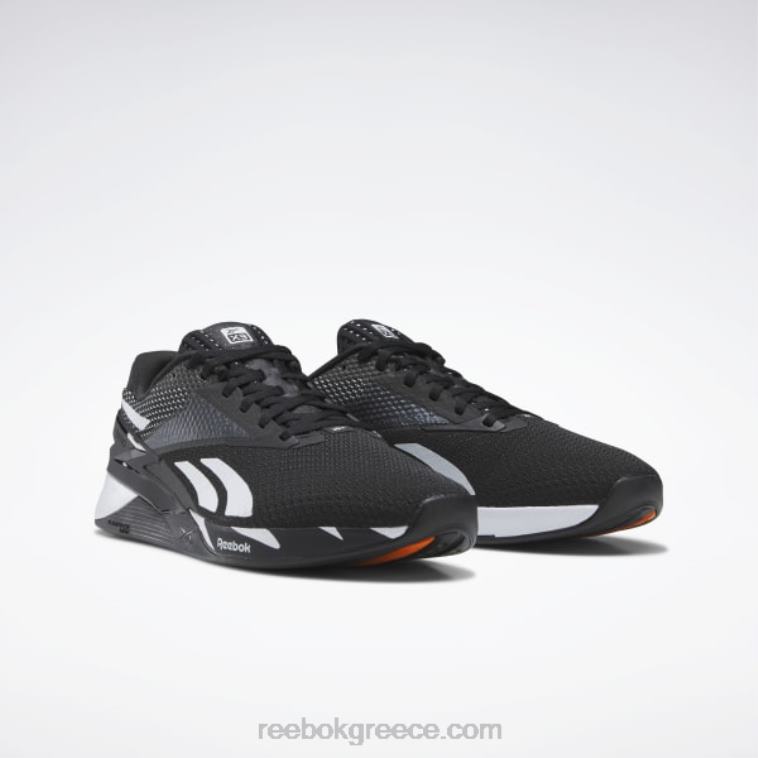 πυρήνας μαύρος/ftwr λευκό/smash orange s23-r παπούτσια nano x3 Reebok ND8H28