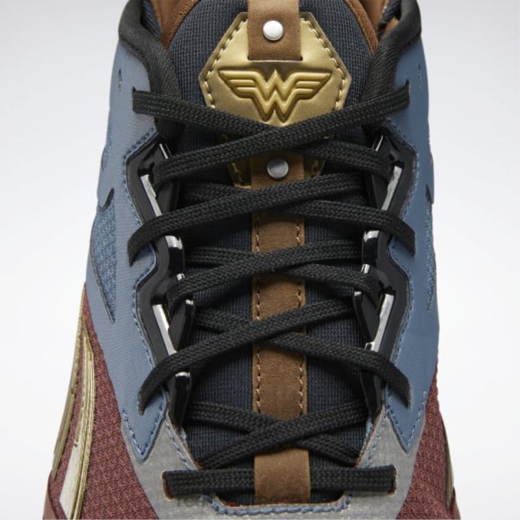 terra red/brave blue/matte gold ανδρικά παπούτσια προπόνησης dc nano x2 Reebok ND8H98