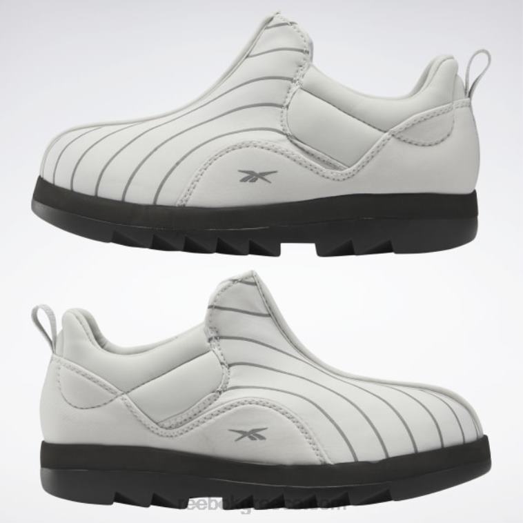καθαρό γκρι 2/μαύρο πυρήνα παπούτσια beatnik Reebok ND8H793
