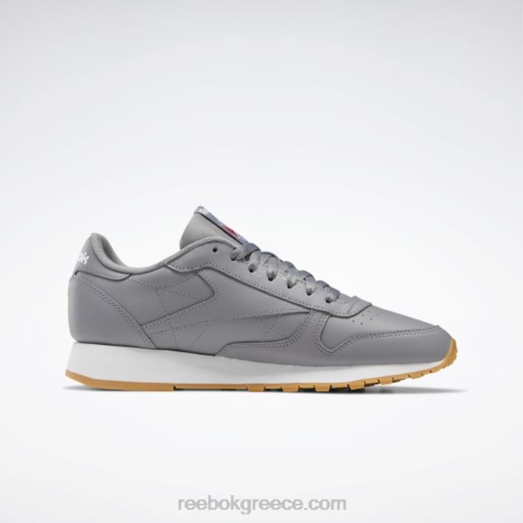 καθαρό γκρι 5/ftwr white/reebok λάστιχο-03 κλασικά δερμάτινα παπούτσια Reebok ND8H148