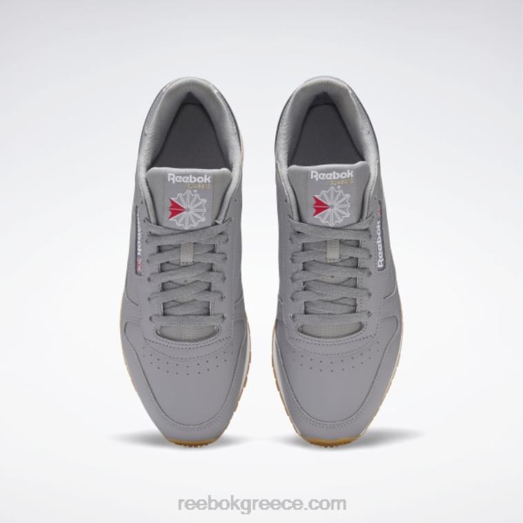 καθαρό γκρι 5/ftwr white/reebok λάστιχο-03 κλασικά δερμάτινα παπούτσια Reebok ND8H148