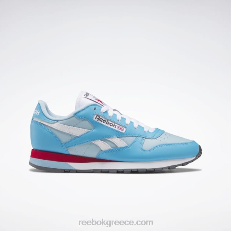 λαμπερό aqua/blue pearl/ftwr white κλασικά δερμάτινα παπούτσια Reebok ND8H201