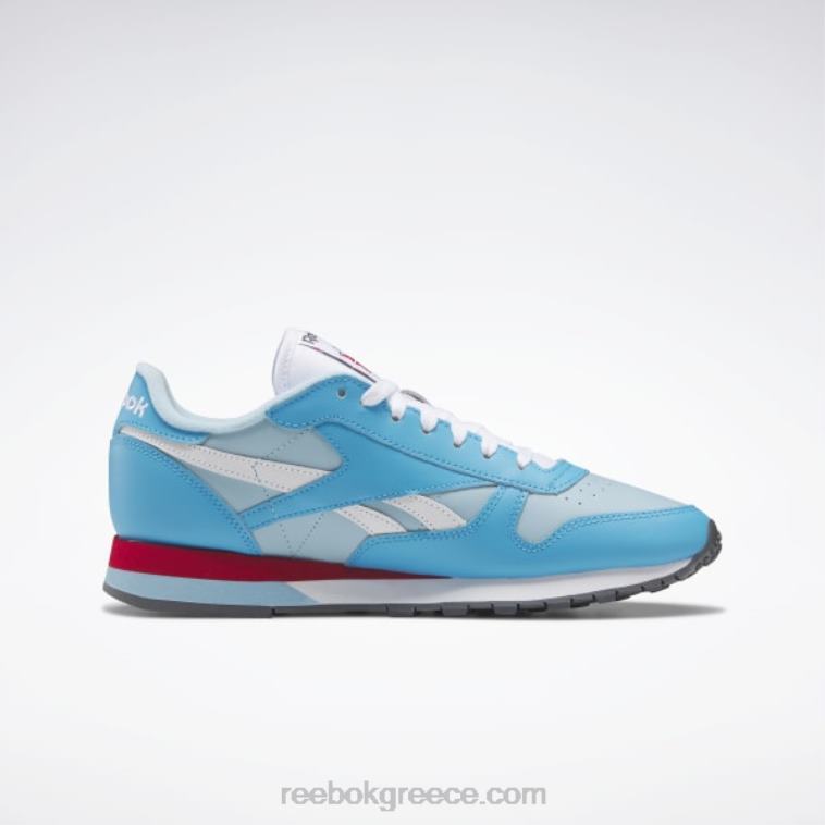 λαμπερό aqua/blue pearl/ftwr white κλασικά δερμάτινα παπούτσια Reebok ND8H201