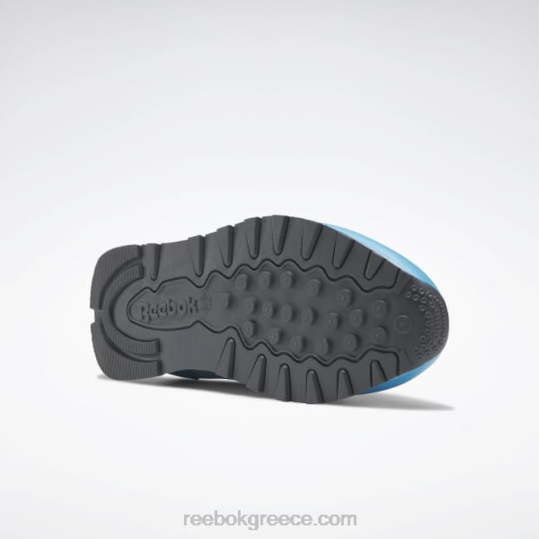 λαμπερό aqua/blue pearl/ftwr white κλασικά δερμάτινα παπούτσια Reebok ND8H201