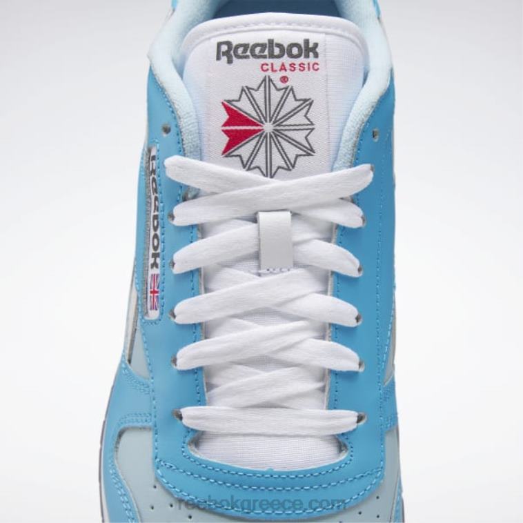 λαμπερό aqua/blue pearl/ftwr white κλασικά δερμάτινα παπούτσια Reebok ND8H201