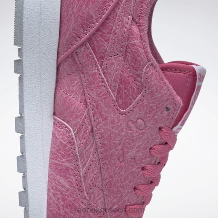 astro pink/ftwr λευκό/κρύο γκρι 2 eames κλασικά δερμάτινα παπούτσια Reebok ND8H375
