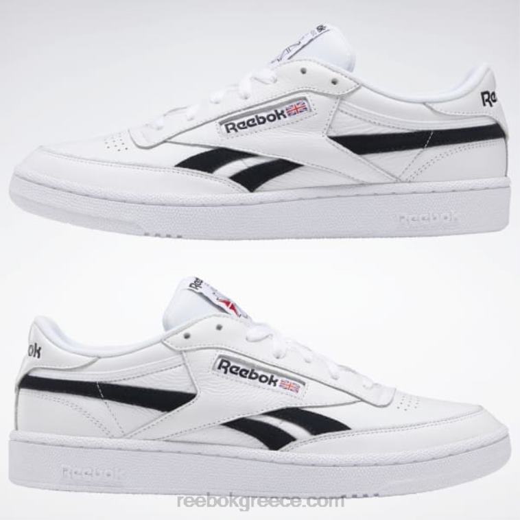 άσπρο μαύρο ανδρικά παπούτσια club c revenge Reebok ND8H147