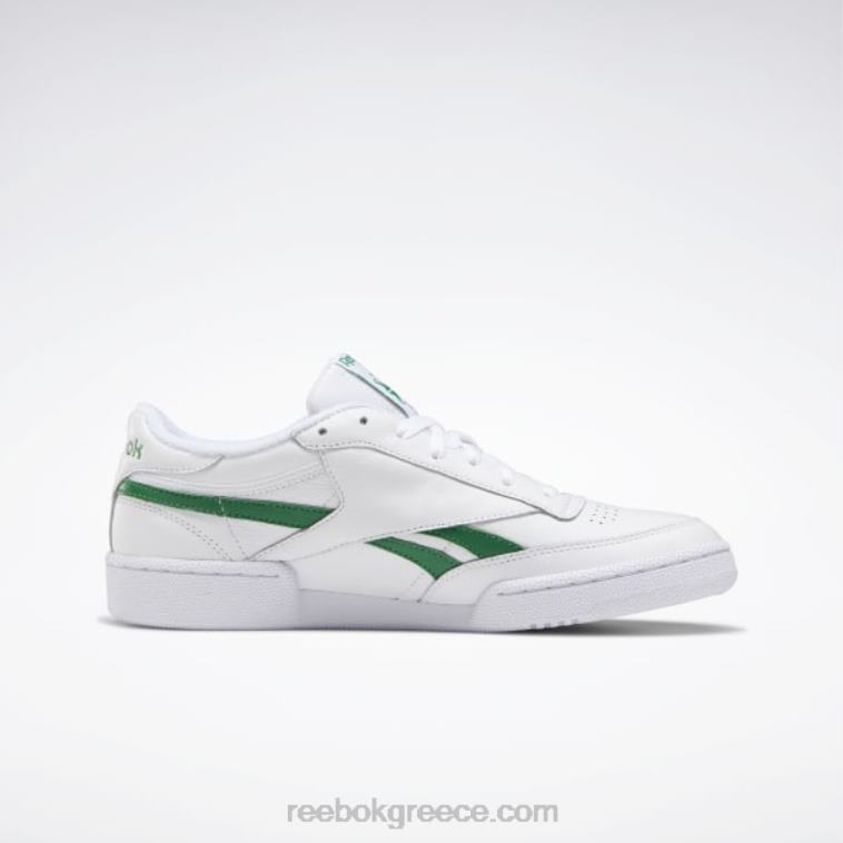 λευκό/πράσινο λαμπερό ανδρικά παπούτσια club c revenge Reebok ND8H237