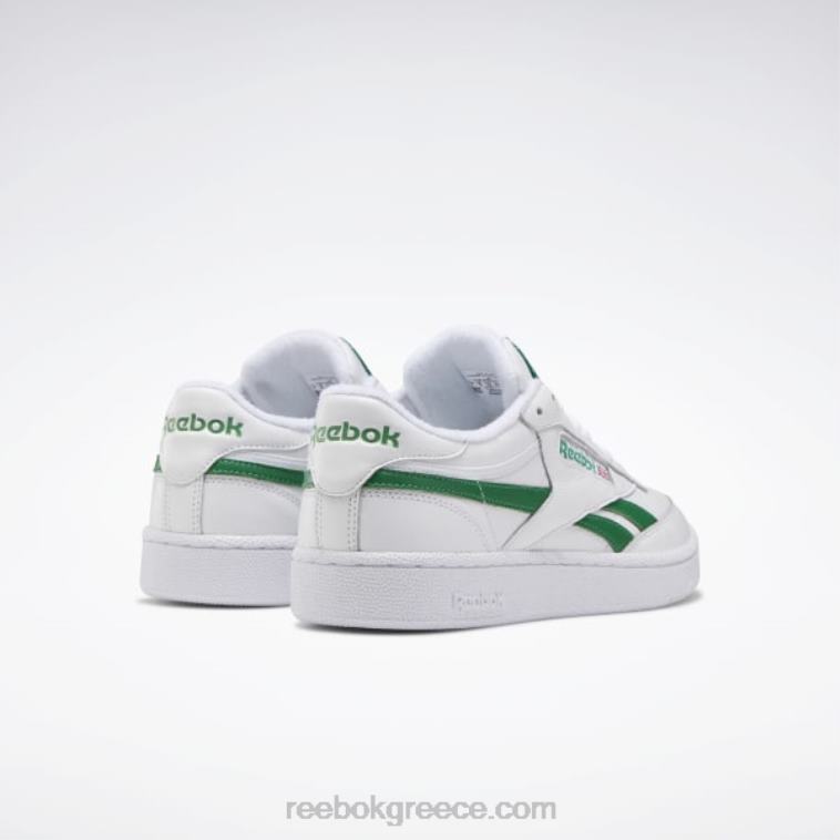 λευκό/πράσινο λαμπερό ανδρικά παπούτσια club c revenge Reebok ND8H237