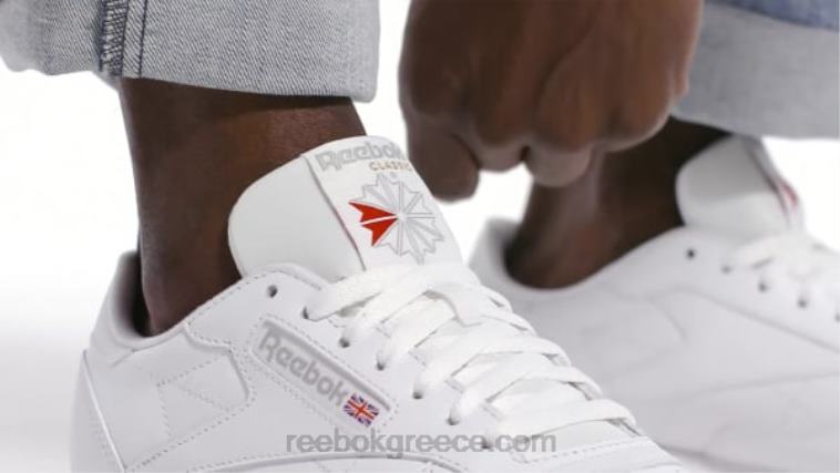 ftwr λευκό/καθαρό γκρι 3/reebok rubber gum-03 κλασικά δερμάτινα παπούτσια Reebok ND8H26