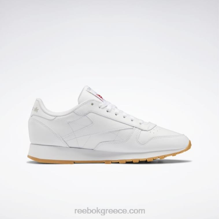 ftwr λευκό/καθαρό γκρι 3/reebok rubber gum-03 κλασικά δερμάτινα παπούτσια Reebok ND8H26