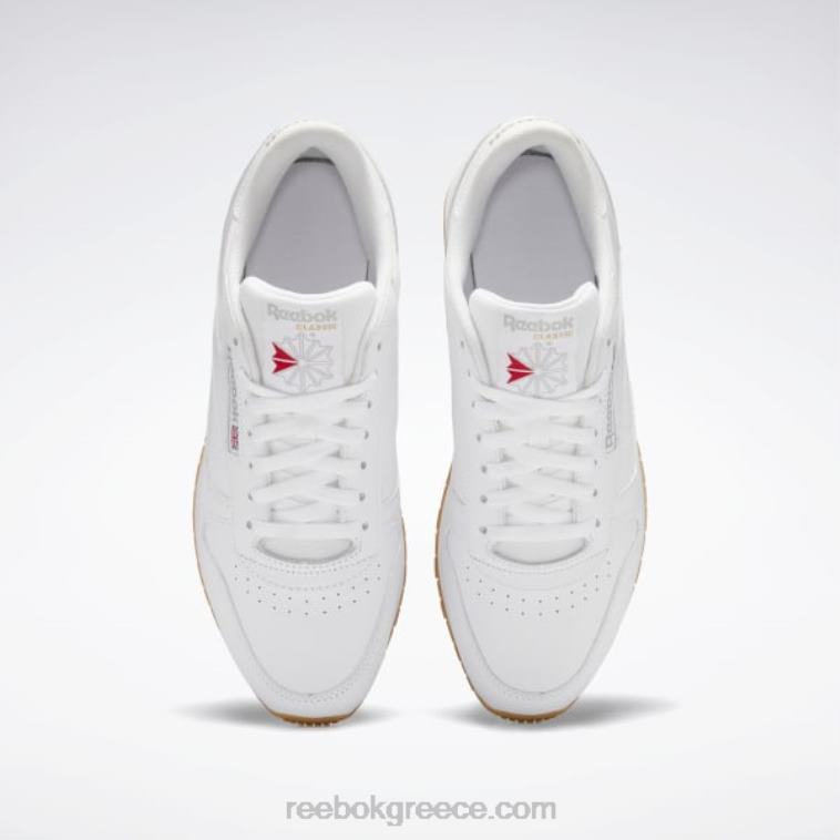 ftwr λευκό/καθαρό γκρι 3/reebok rubber gum-03 κλασικά δερμάτινα παπούτσια Reebok ND8H26