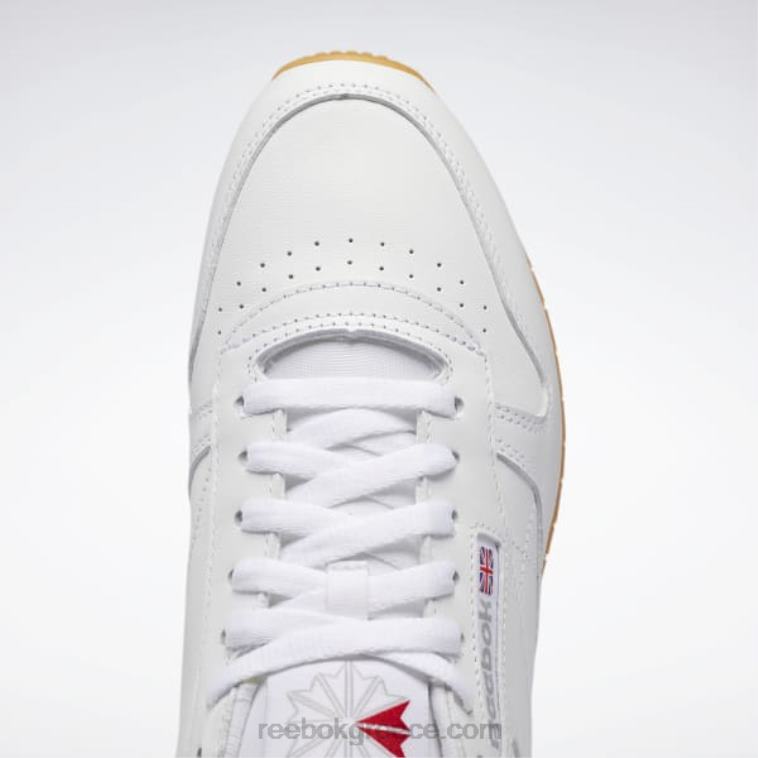 ftwr λευκό/καθαρό γκρι 3/reebok rubber gum-03 κλασικά δερμάτινα παπούτσια Reebok ND8H26