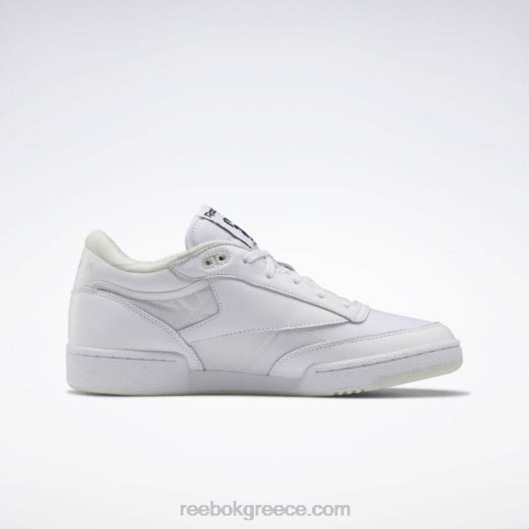 ftwr λευκή/πρωινή ομίχλη κλαμπ γ 85 mid ii παπούτσια Reebok ND8H329