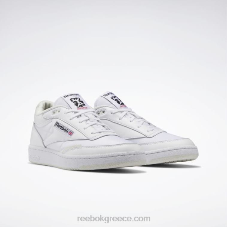 ftwr λευκή/πρωινή ομίχλη κλαμπ γ 85 mid ii παπούτσια Reebok ND8H329