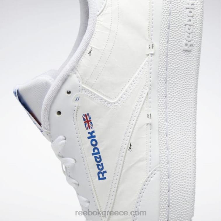 ftwr λευκό/διανυσματικό μπλε club γ 85 x u παπούτσια Reebok ND8H452