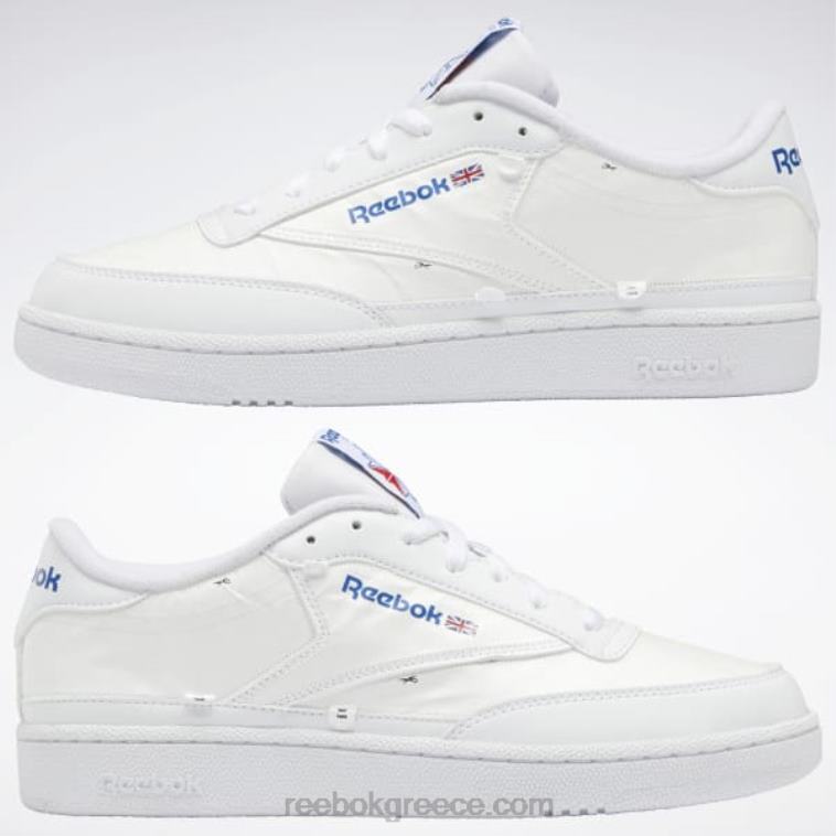 ftwr λευκό/διανυσματικό μπλε club γ 85 x u παπούτσια Reebok ND8H452