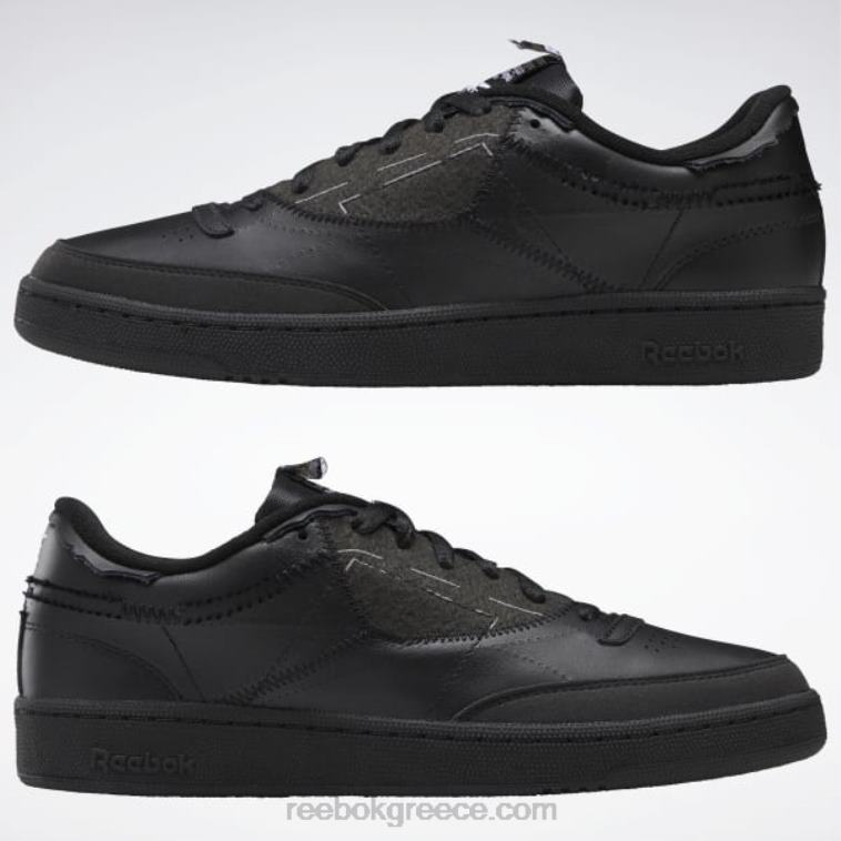 μαύρο/ftwr λευκό maison margiela club γ μνήμη παπουτσιών Reebok ND8H332