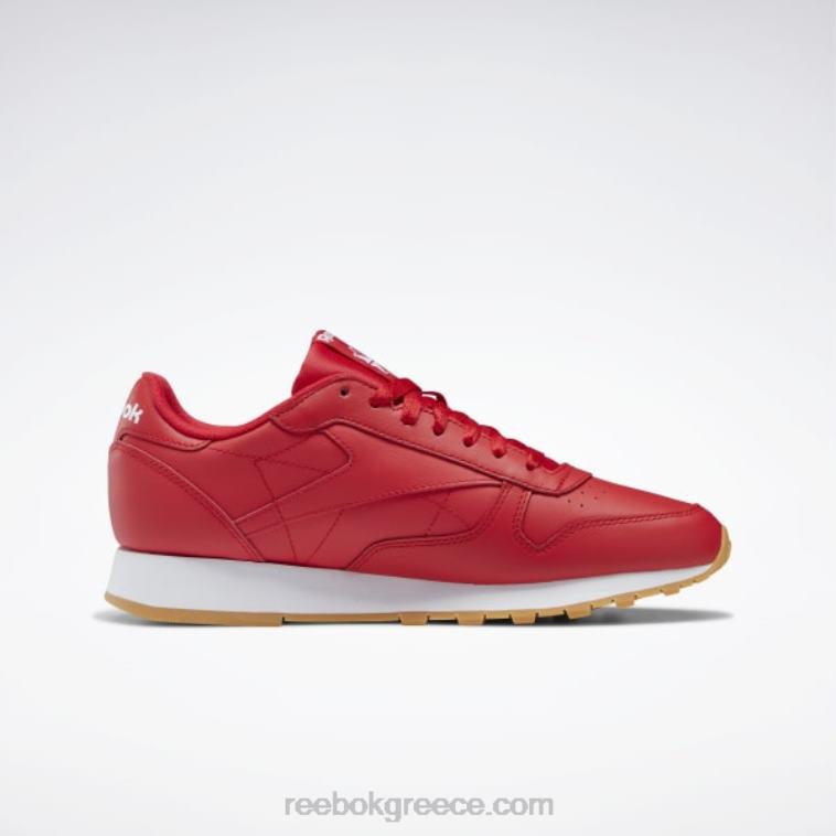 διάνυσμα κόκκινο/ftwr λευκό/λάστιχο reebok-03 κλασικά δερμάτινα παπούτσια Reebok ND8H126